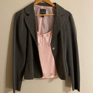 3 piece blazer skirt set